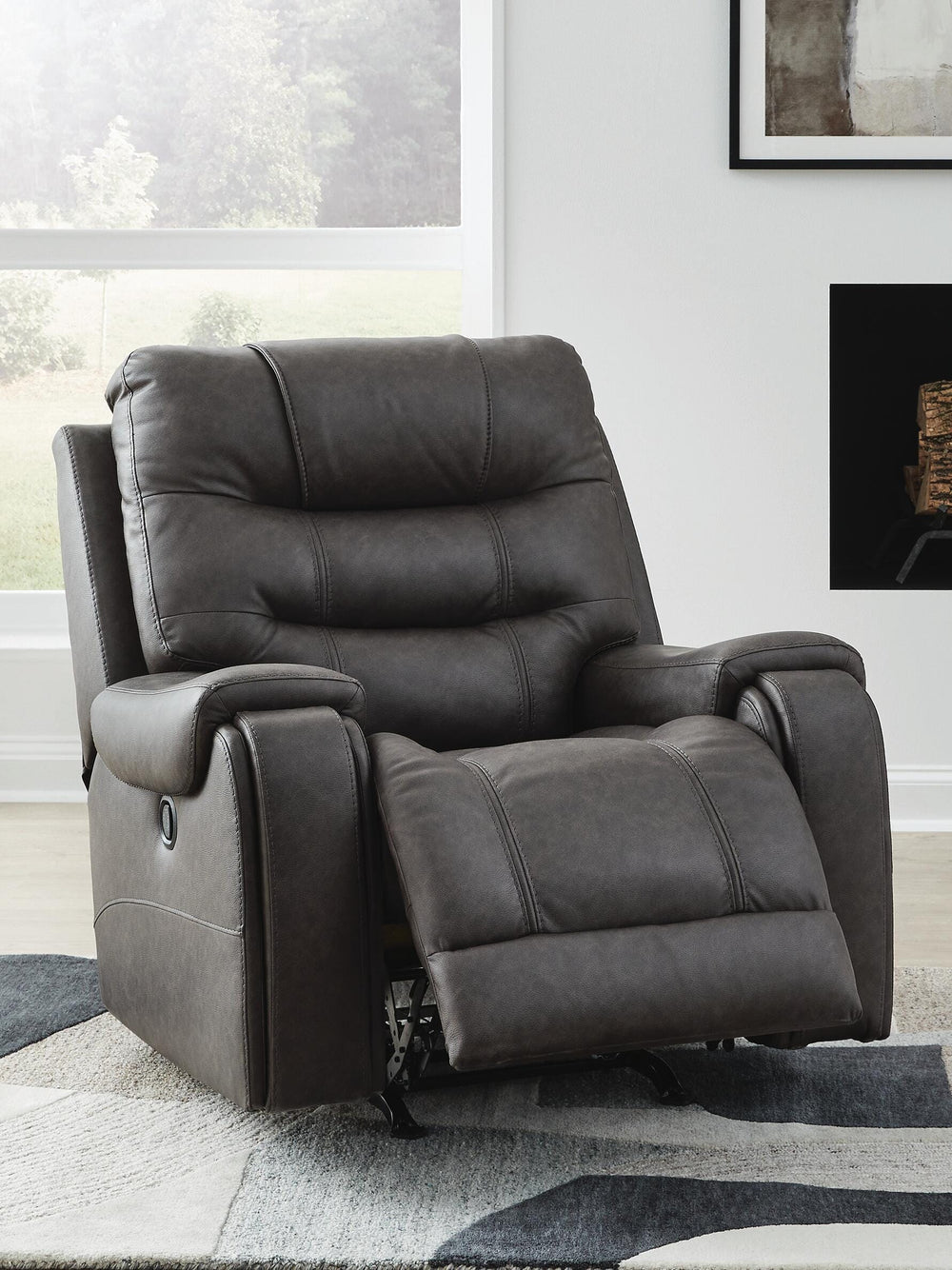 Femley Recliner - Dark Gray (10)