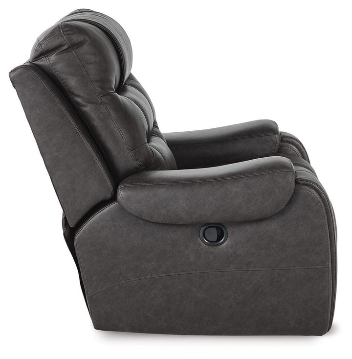 Femley Recliner - Dark Gray (5)