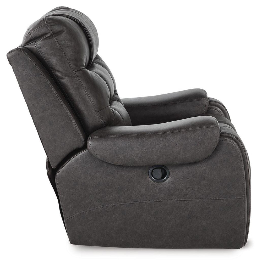 Femley Recliner - Dark Gray (5)