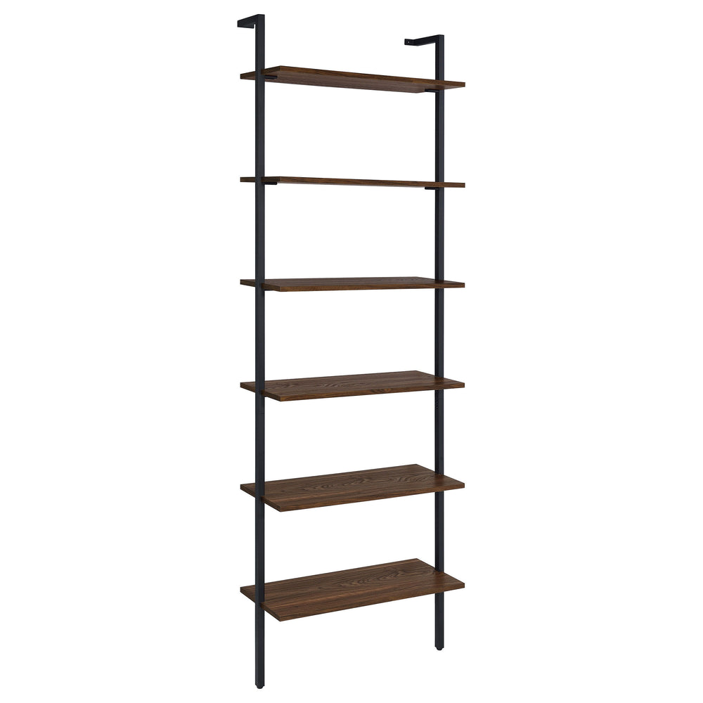 Coaster Furniture Owens - 6-Shelf Wall Bookshelf - Walnut