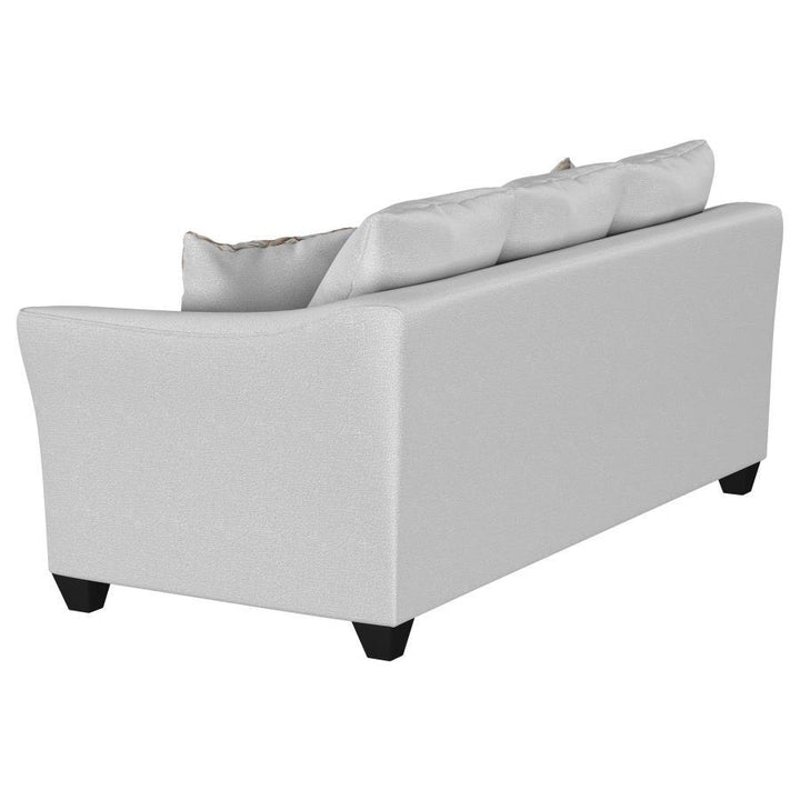 Salizar - 2 Piece Upholstered Flared Arm Sofa Set - Sand