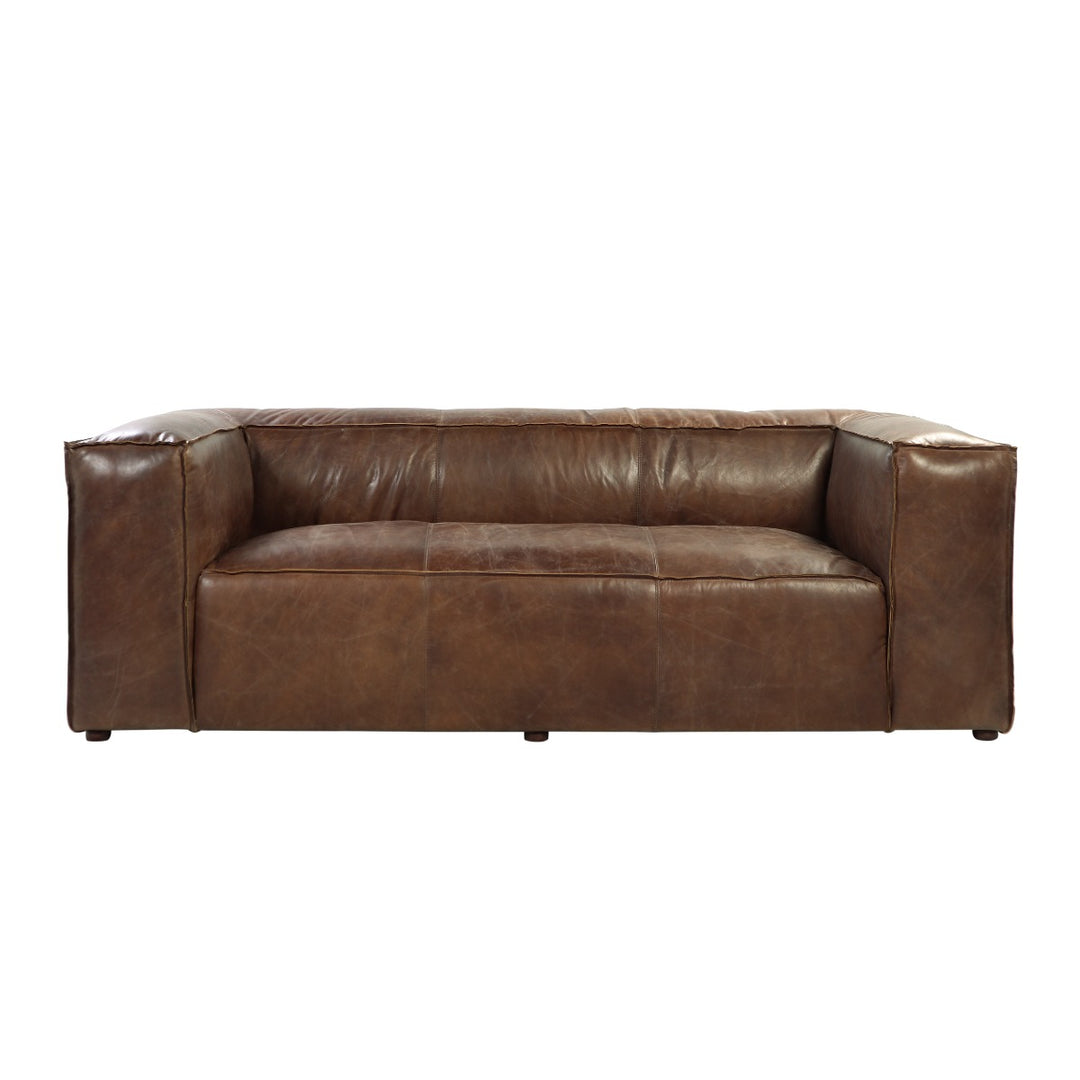 Brancaster Sofa in Retro Brown Top Grain Leather