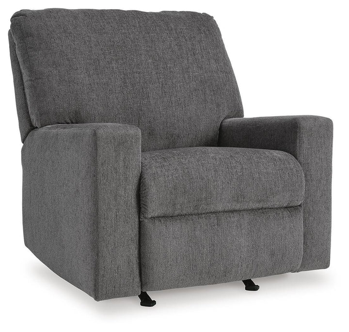Rannis Recliner - Dark Gray (1)