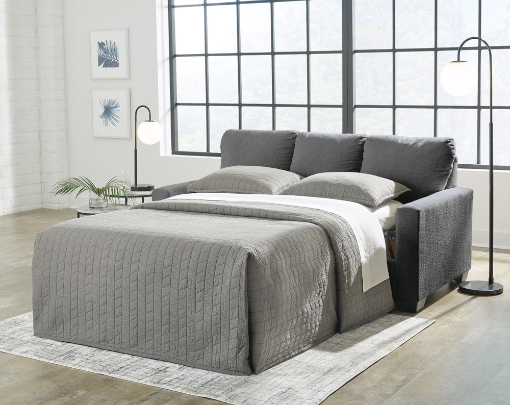 Rannis Full Sofa Sleeper - Dark Gray (7)