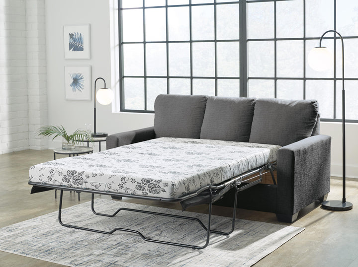Rannis Full Sofa Sleeper - Dark Gray (8)