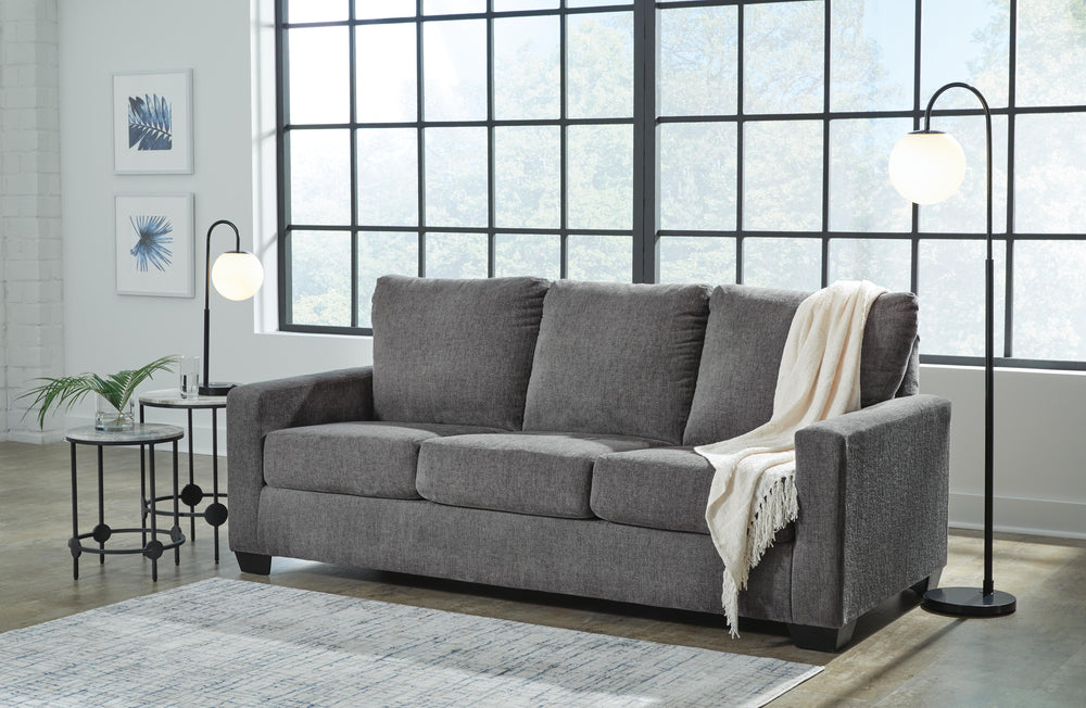 Rannis Queen Sofa Sleeper - Dark Gray (2)