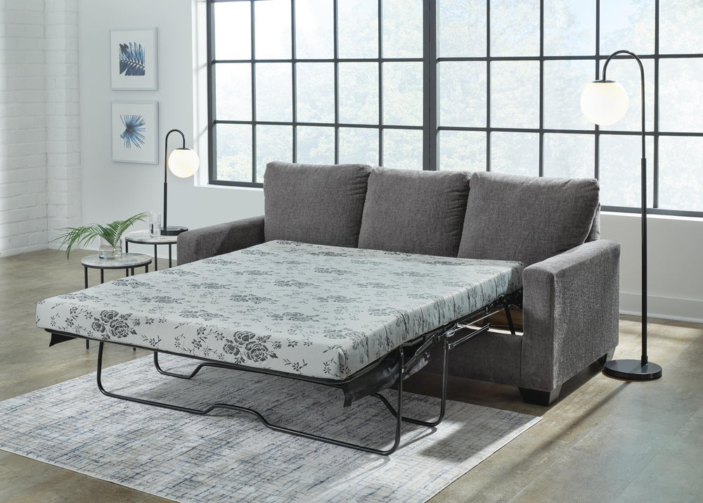 Rannis Queen Sofa Sleeper - Dark Gray (8)