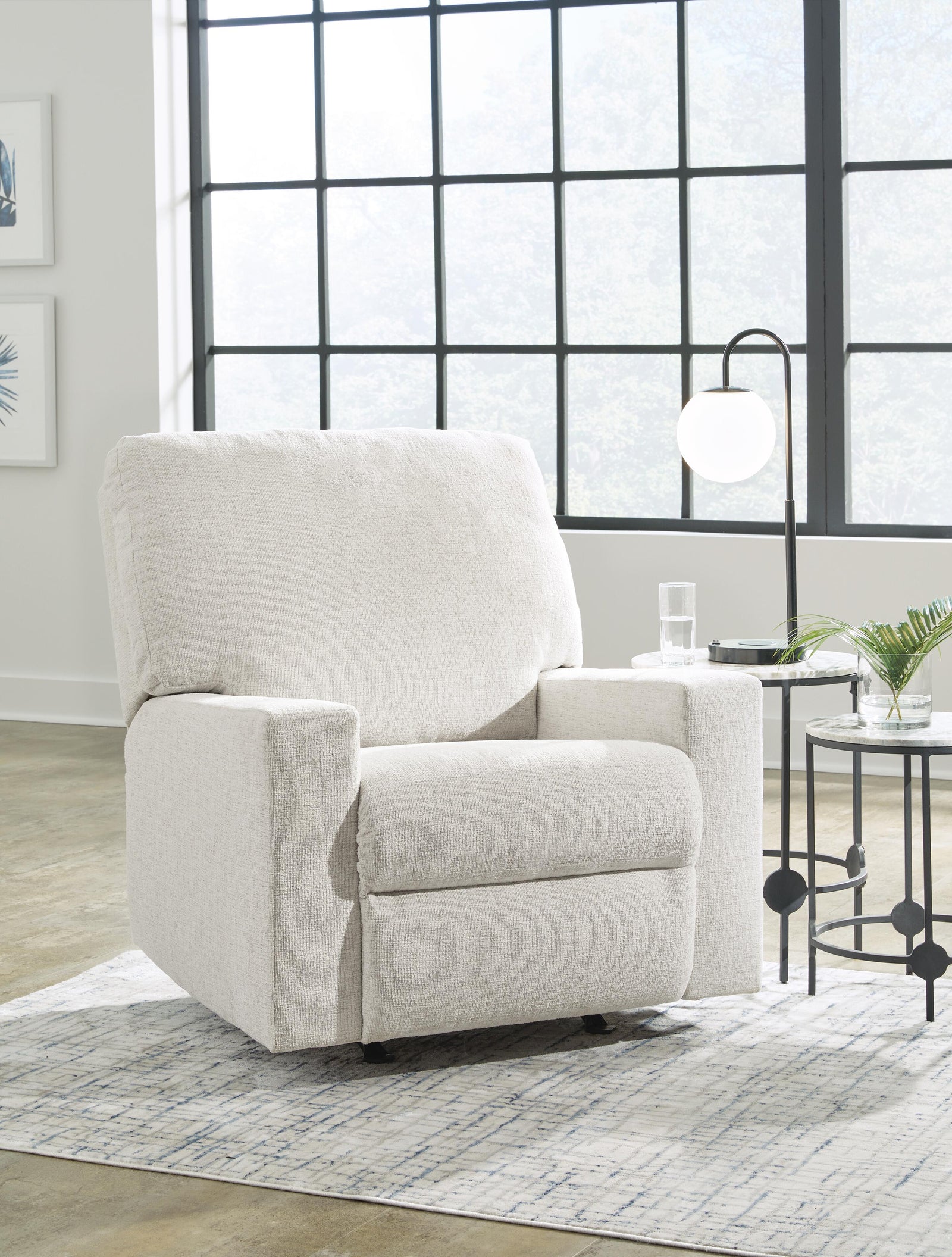 Rannis Recliner - Beige (2)