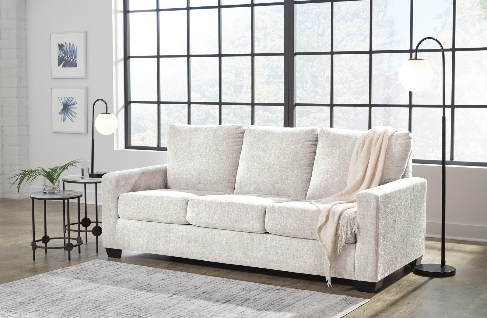 Rannis Queen Sofa Sleeper - Beige (2)