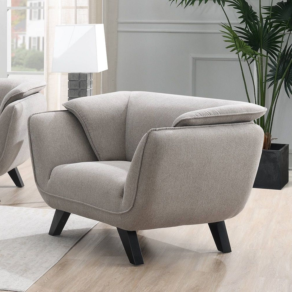 Nayeli - Chair - Brown Linen