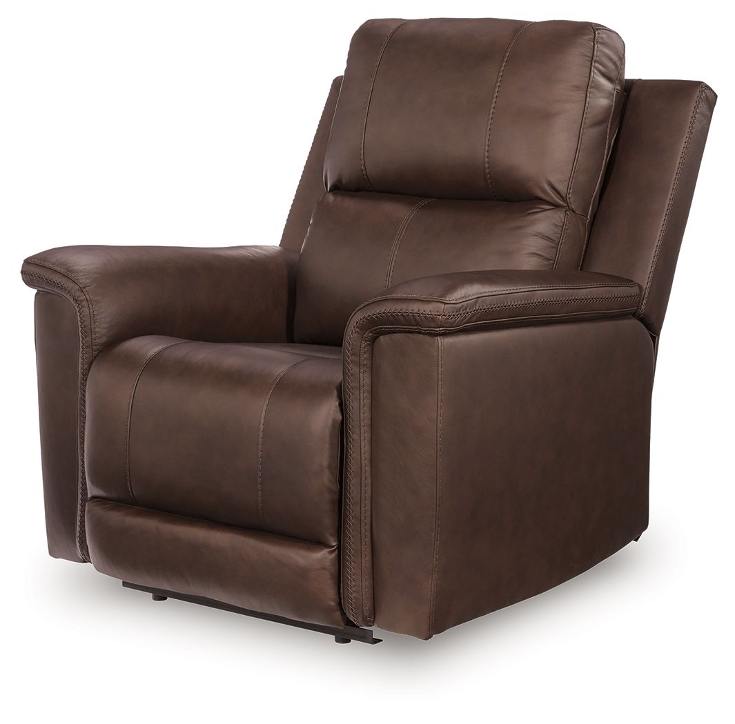 Bleckley - Power Recliner With Adjustable Headrest - Espresso by Ashley Furniture product image