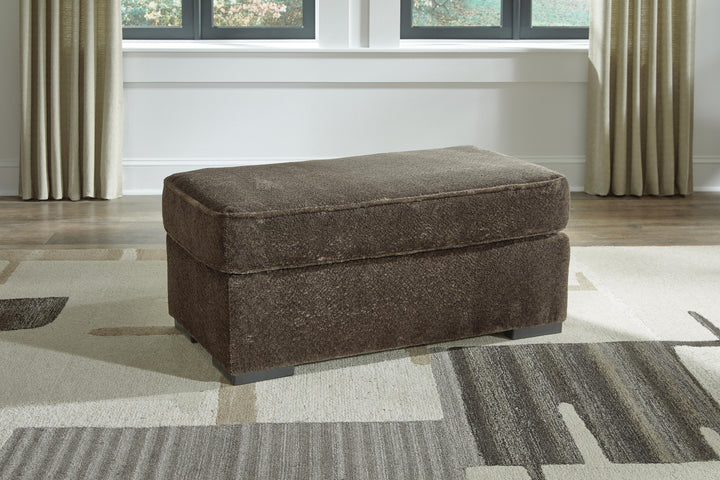 Aylesworth Ottoman - Dark Brown (2)