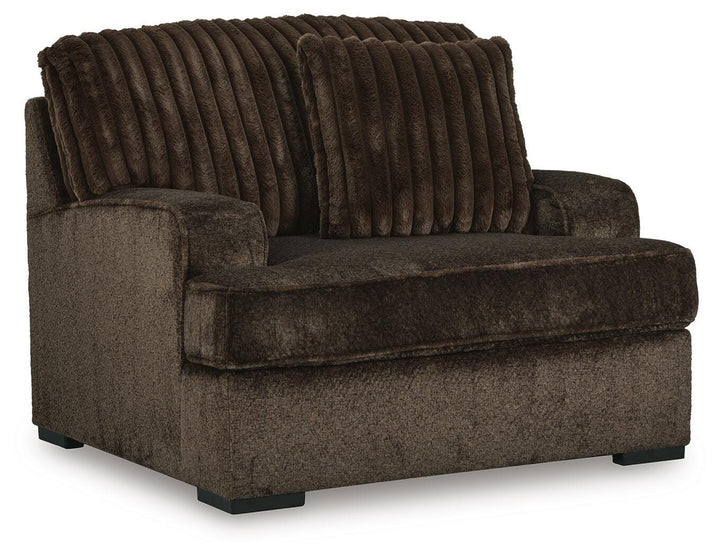 Aylesworth Oversized Chair - Dark Brown (1)
