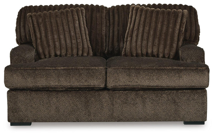 Aylesworth Loveseat - Dark Brown (3)