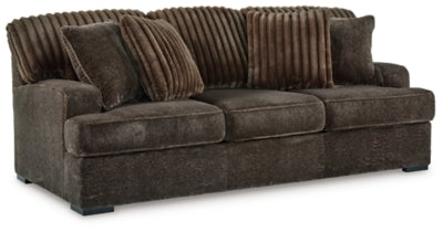 Aylesworth Sofa - Dark Brown - Dark Brown