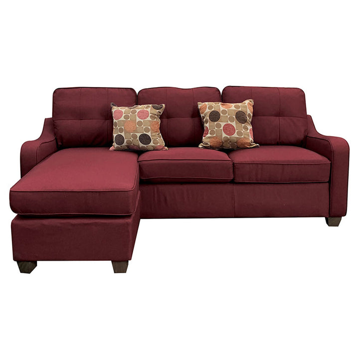 Cleavon II Reversible Sectional Sofa & Ottoman with 2 Pillows