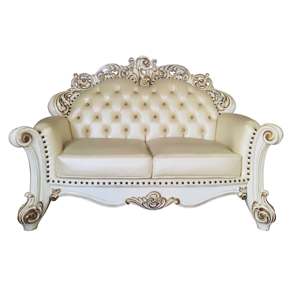 vendome-loveseat-with-3-pillows-champagne-synthetic-leather-antique-pearl