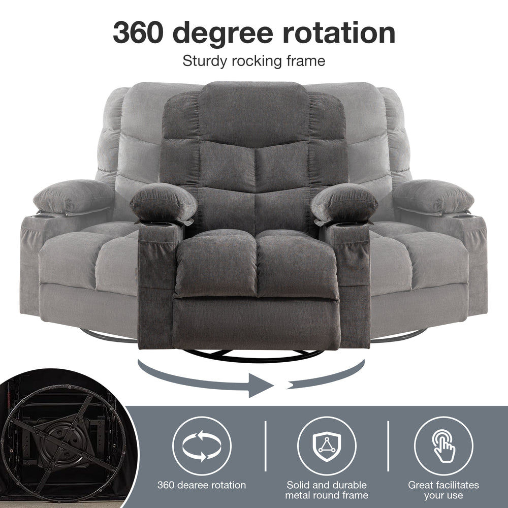 rocker-recliner-with-2-cup-holders-usb-charge-port-soft-manual-massage-and-heat
