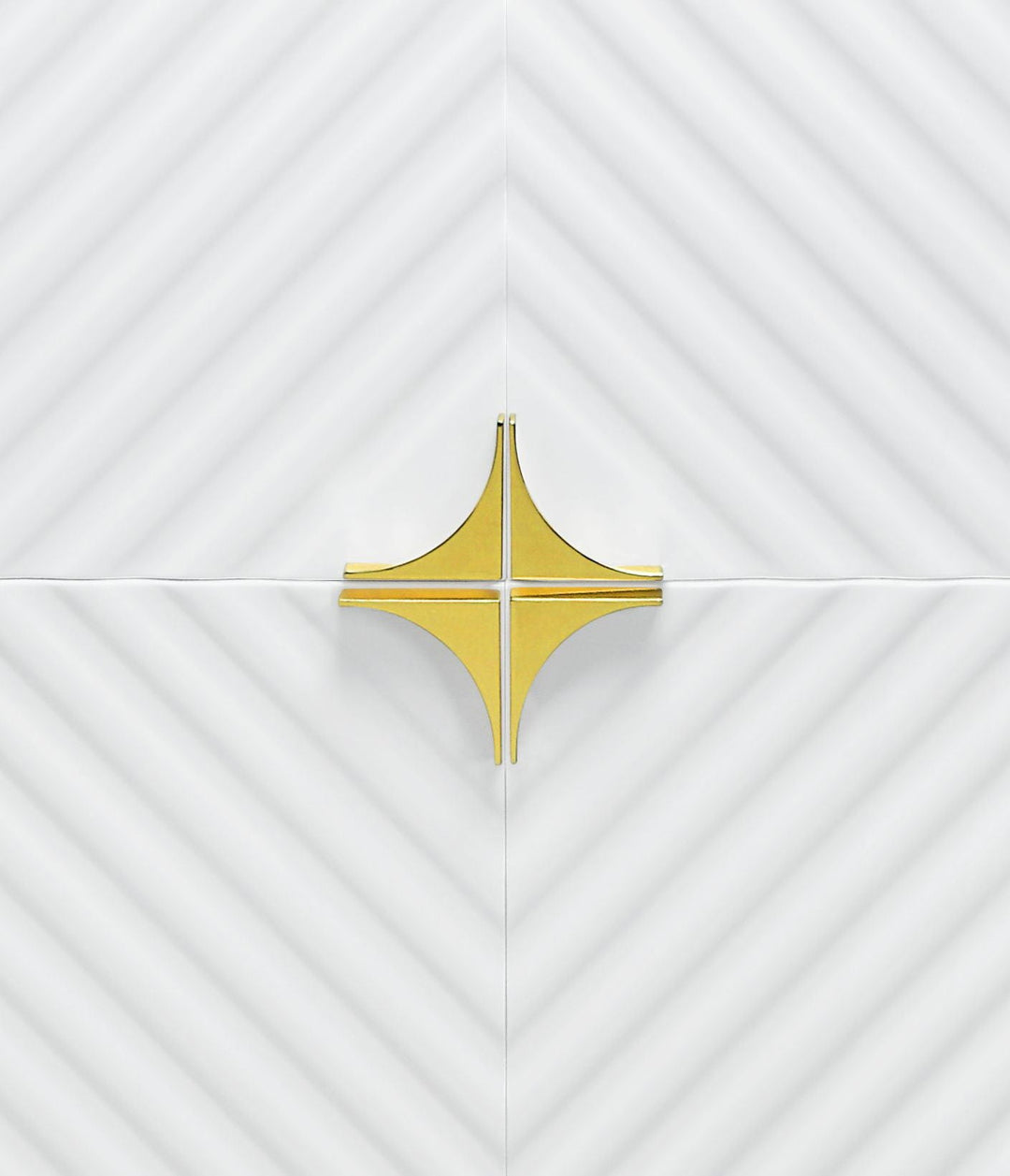 Gaines - High Gloss Accent Cabinet - White