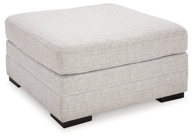 Koralynn Oversized Accent Ottoman - Gray - Gray