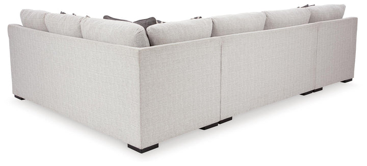 Koralynn 3-Piece Sectional with Chaise - Stone (3)