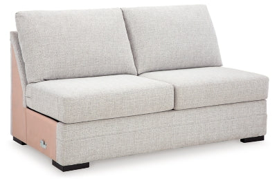 Koralynn Armless Loveseat - Gray - Gray