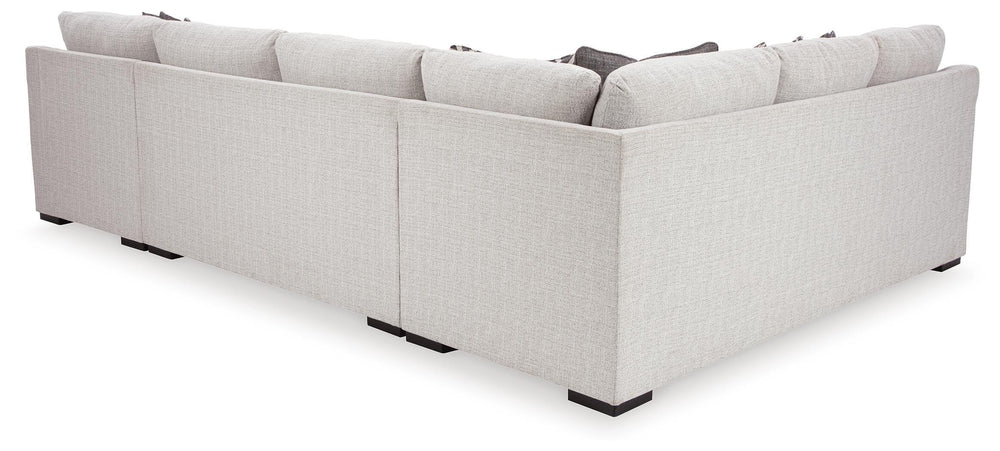 Koralynn 3-Piece Sectional with Chaise - Stone (3)