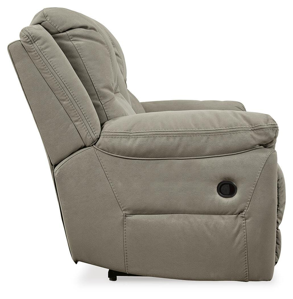 Next-Gen Gaucho Reclining Loveseat with Console - Beige (5)