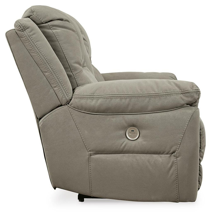 Next-Gen Gaucho Power Reclining Loveseat with Console - Beige (5)