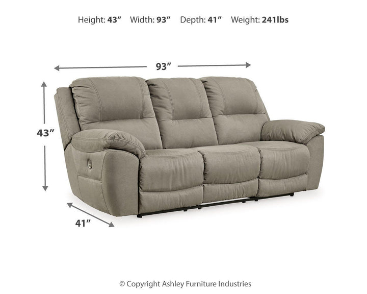 Next-Gen Gaucho Power Reclining Sofa - Beige (7)