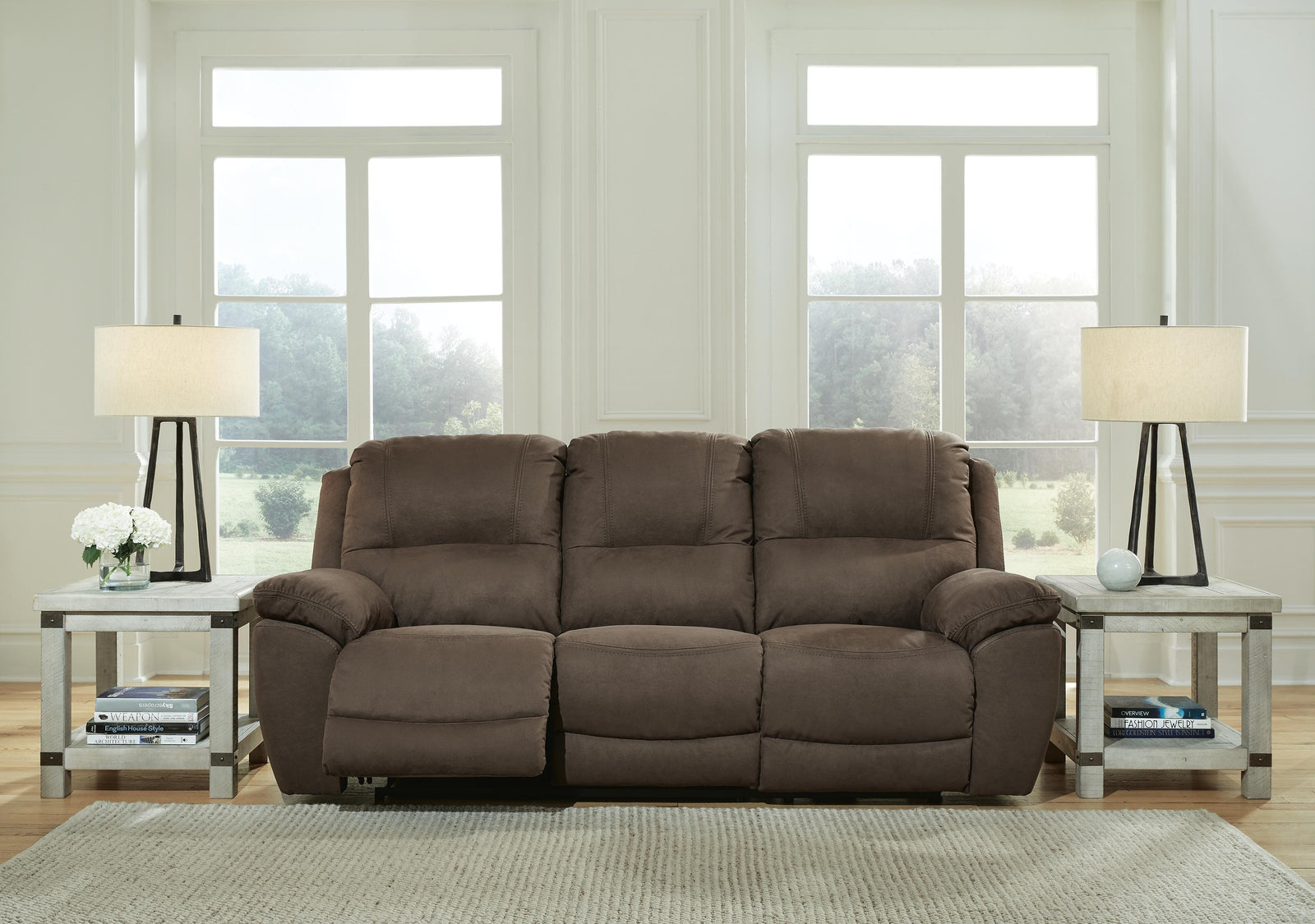 Next-Gen Gaucho Reclining Sofa - Dark Brown (2)