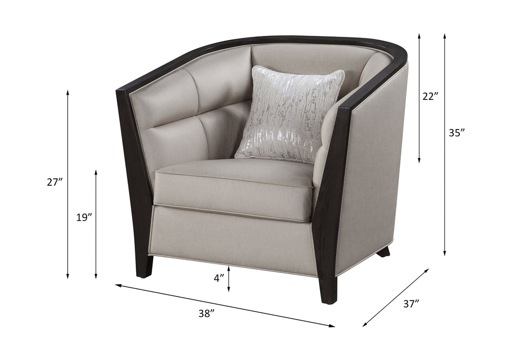 Zemocryss Chair with Pillow