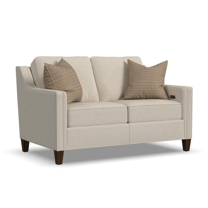 Finley Fabric Power Inclining Loveseat