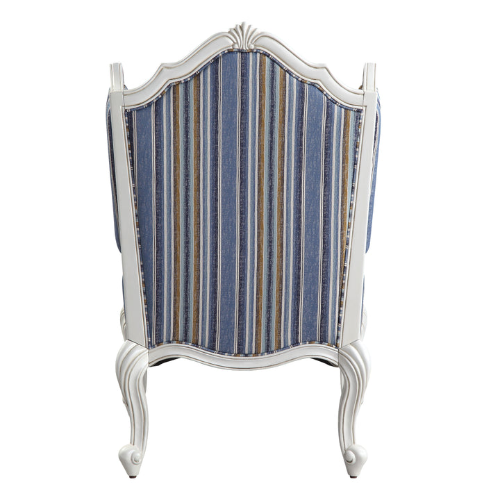 Ciddrenar Chair with Pillow in Fabric &amp; White