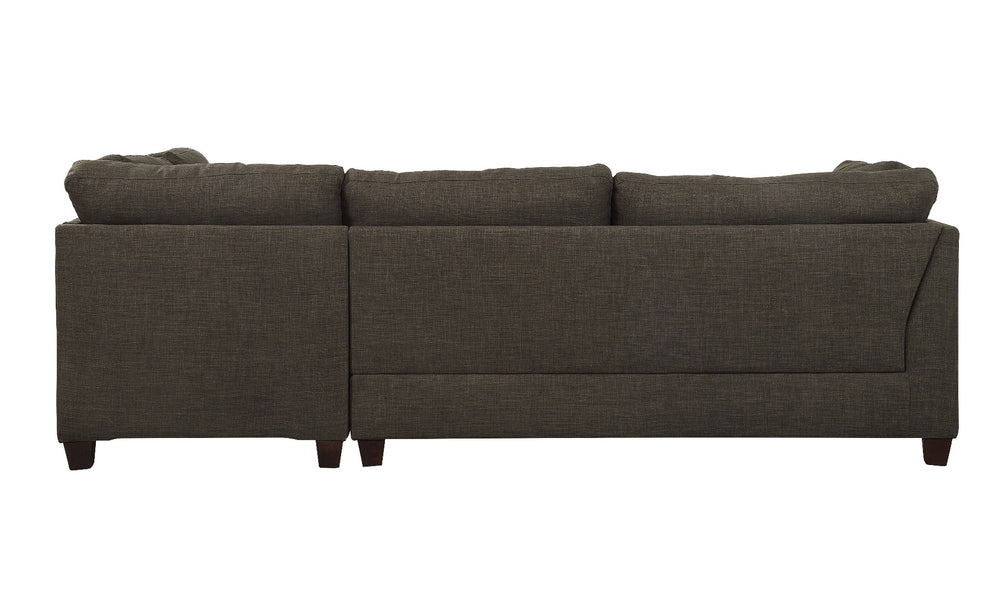 Laurissa Sectional Sofa & Ottoman with 2 Pillows