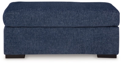 Evansley Ottoman - Blue