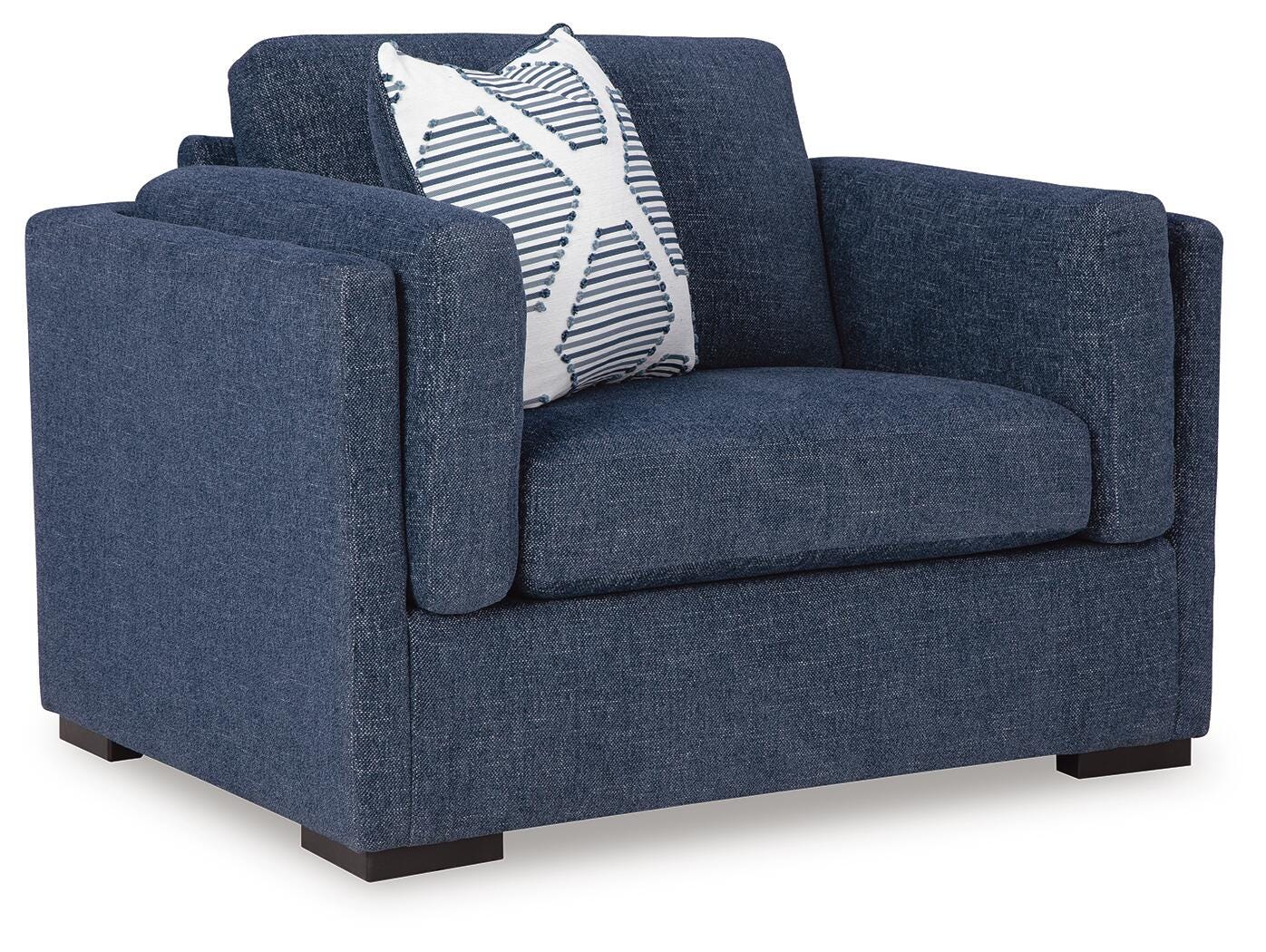 Evansley Oversized Chair - Blue (1)