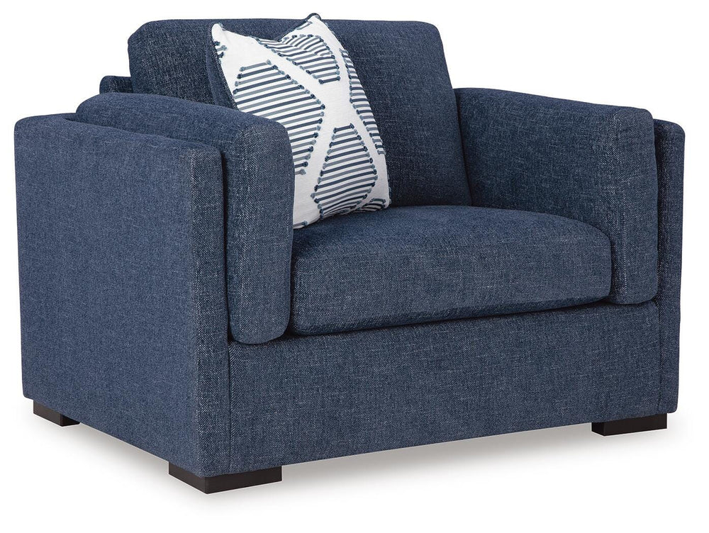 Evansley Oversized Chair - Blue (1)