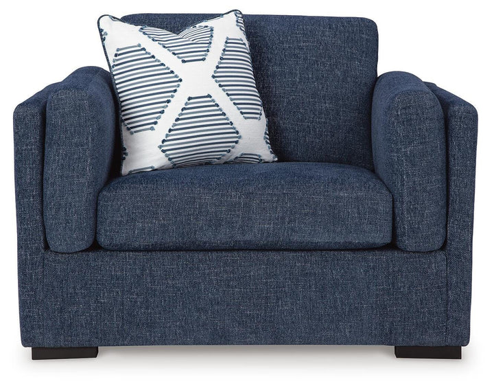 Evansley Oversized Chair - Blue (3)
