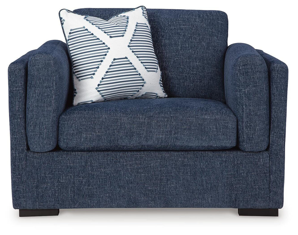 Evansley Oversized Chair - Blue (3)