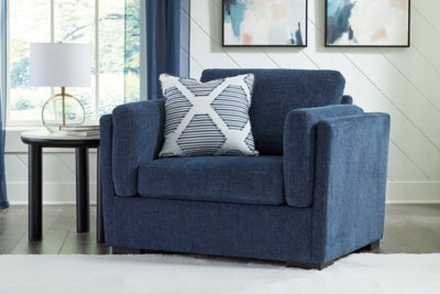 Evansley Oversized Chair - Blue