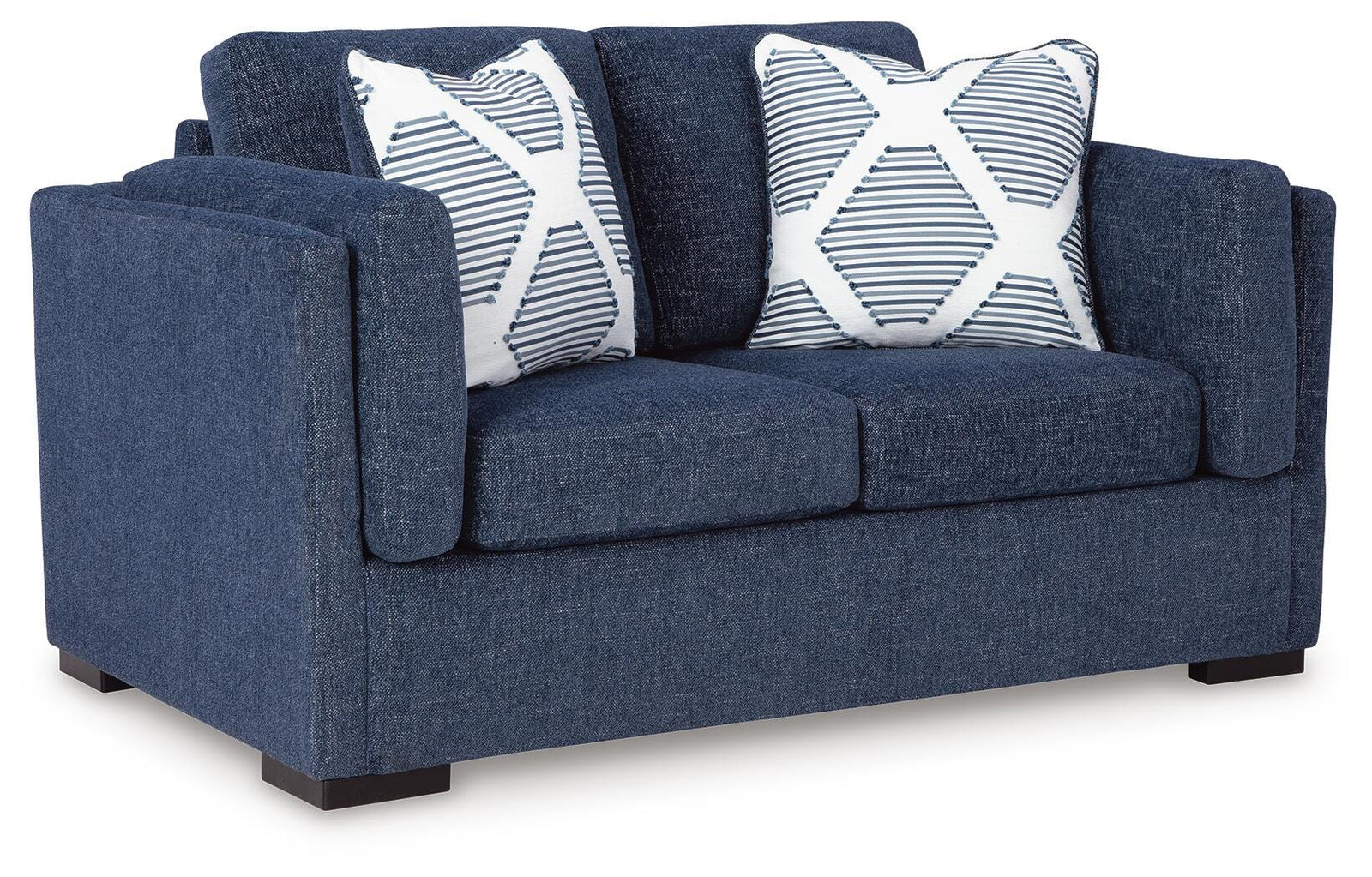 Evansley Loveseat - Blue (1)