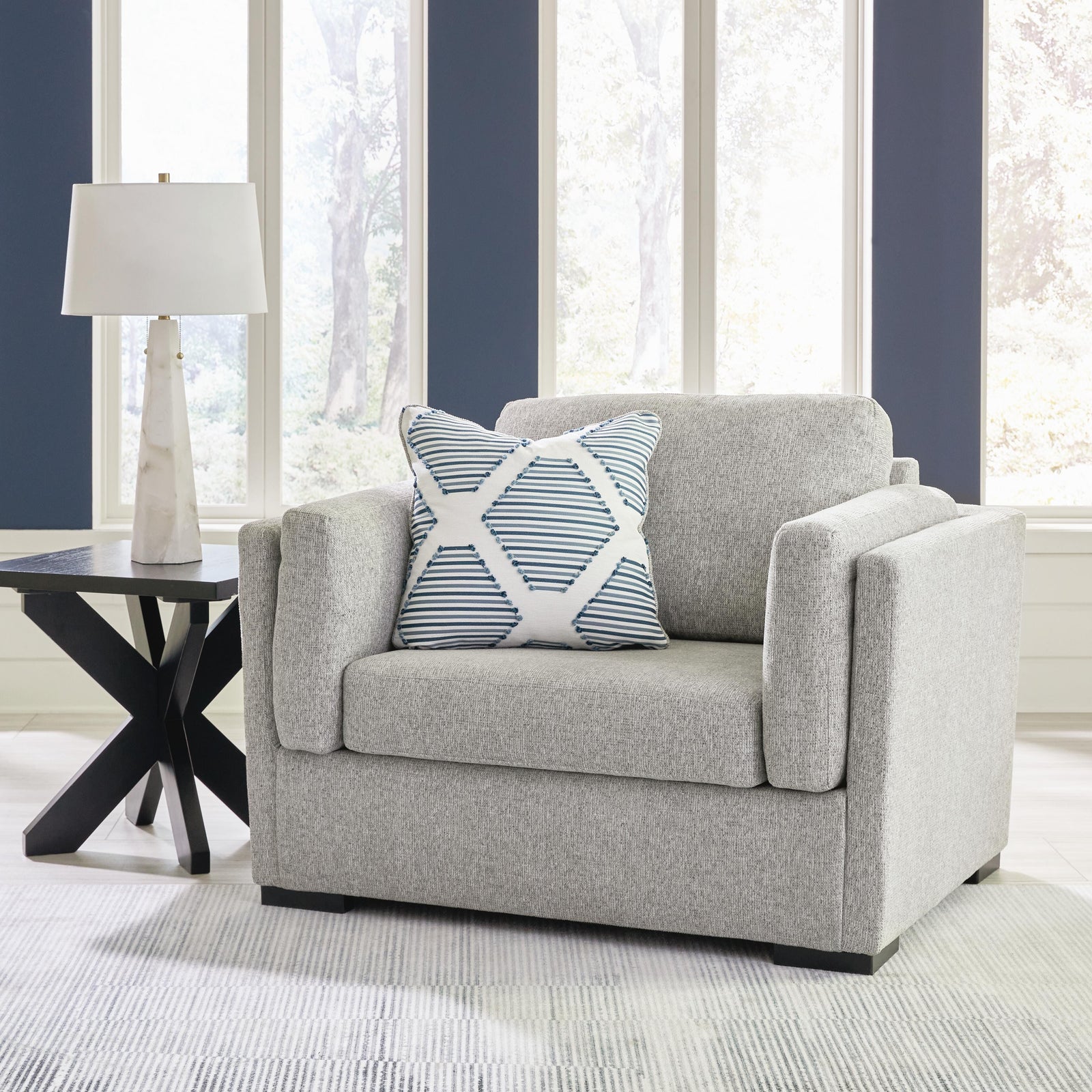 Evansley Oversized Chair - Gray (2)