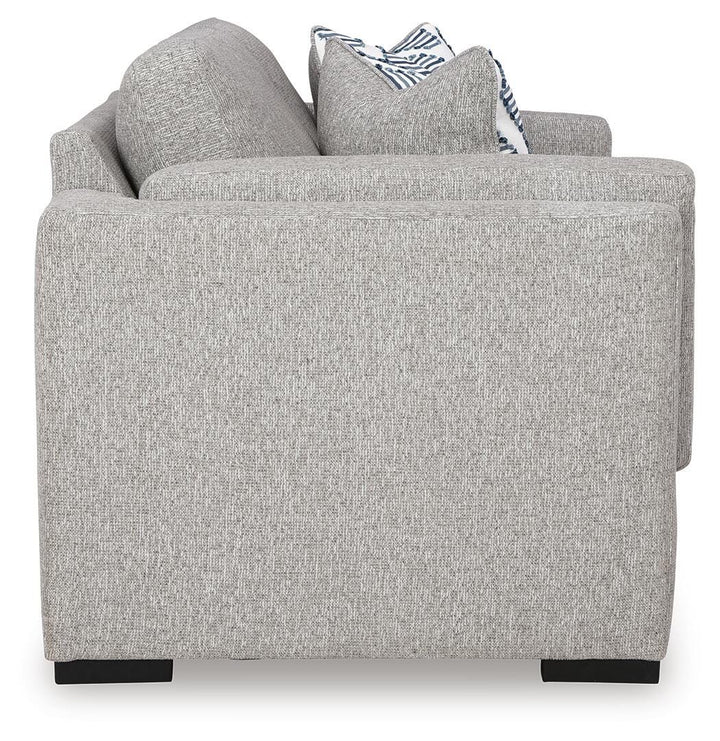 Evansley Loveseat - Gray (4)