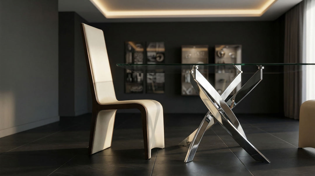 Pacer - Modern Beige & Grey Ash Dining Chair (Set of 2)