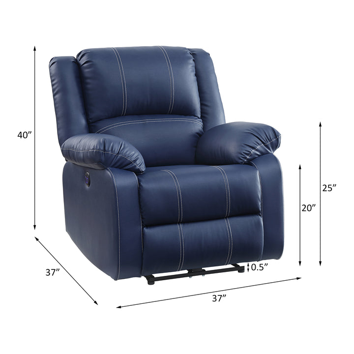 Zuriel Power Motion Recliner with USB