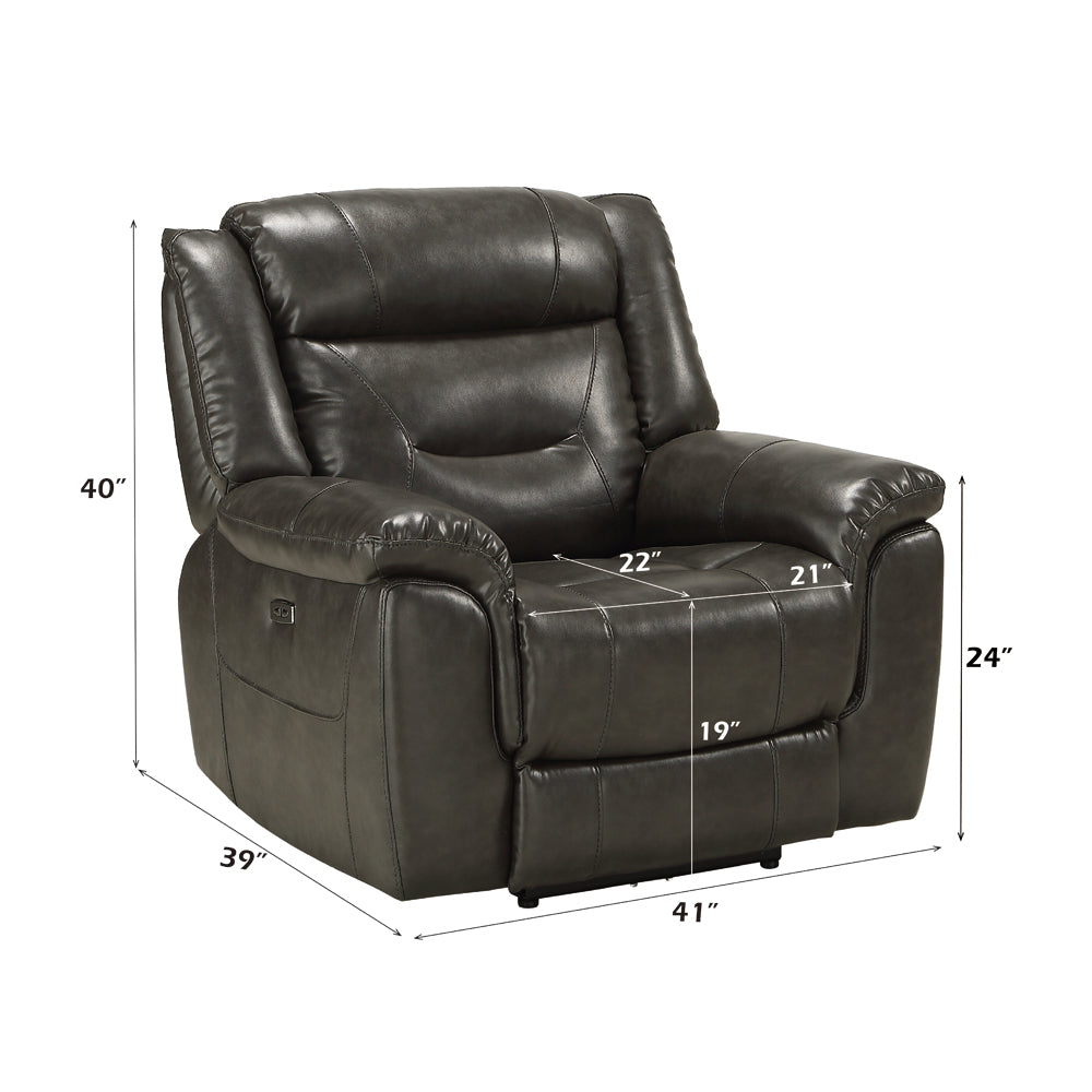 Imogen Power Motion Recliner with USB