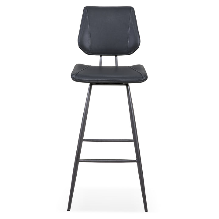 Modus Furniture 5Qs322 Herringbone Solid Wood One Drawer End Table In Rustic Latte