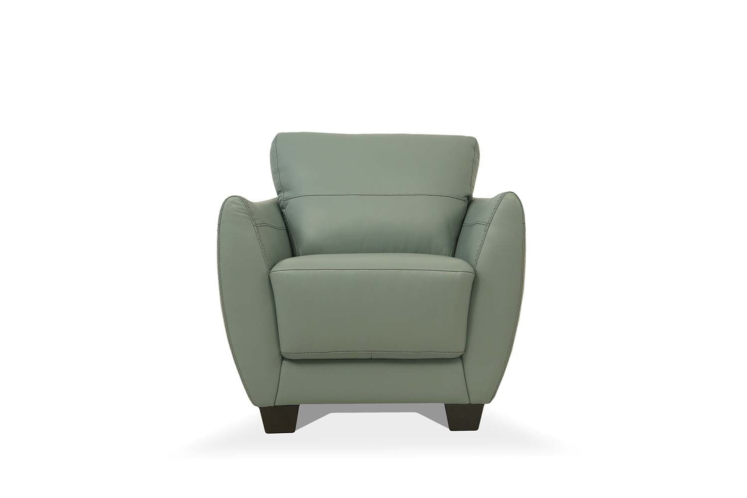 Valeria Chair in Watery Top Grain Leather