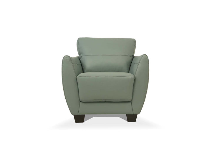 Valeria Chair in Watery Top Grain Leather